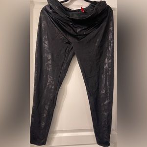 GUC 3X Spanx faux leather camo leggings